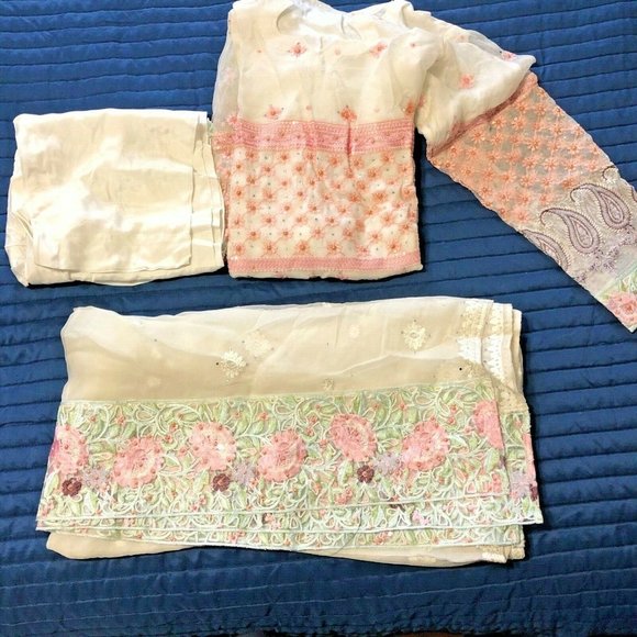 Pakistani Indian Shalwar Kameez Punjabi suit(NEW) - Picture 1 of 8